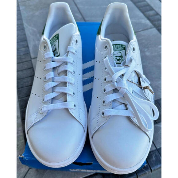 Adidas Stan Smith White Green W Size 9 - Picture 1 of 9